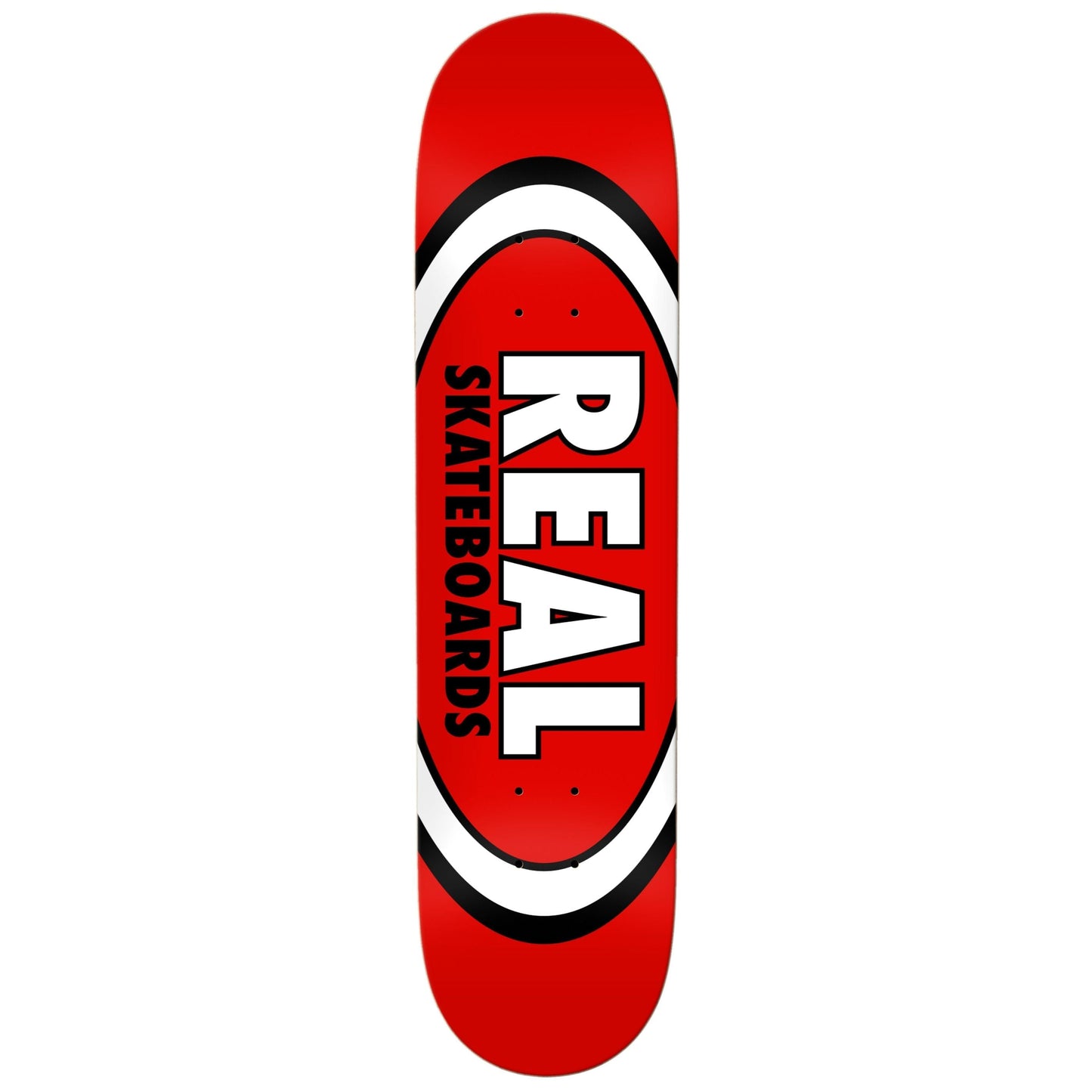 Real | 8.125” Classic Oval – Red