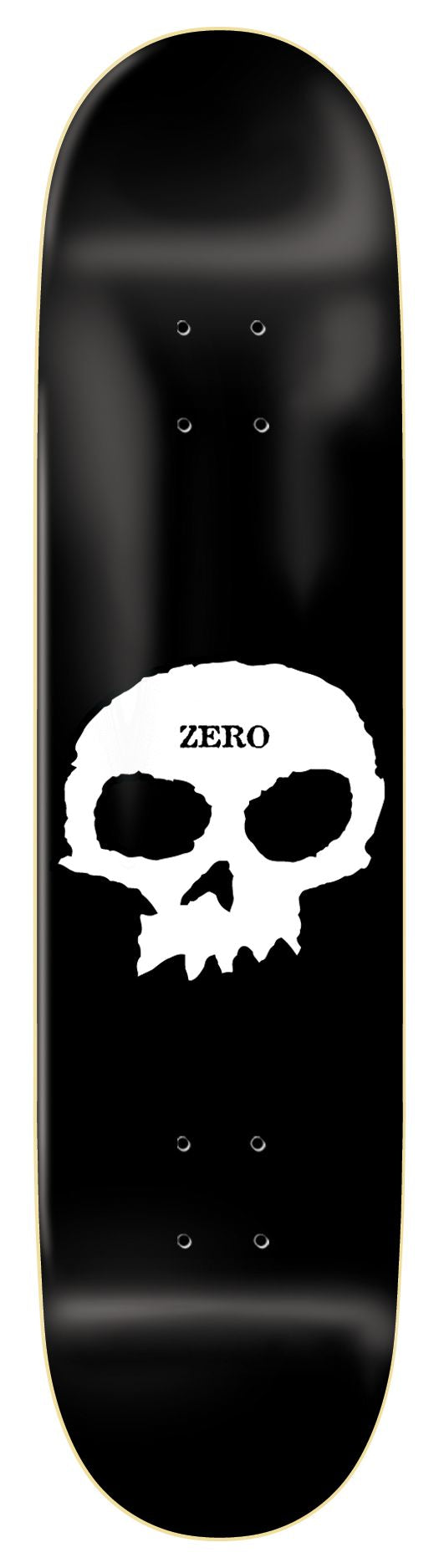 Zero | 8.625" Single Skull Logo Skateboard Deck