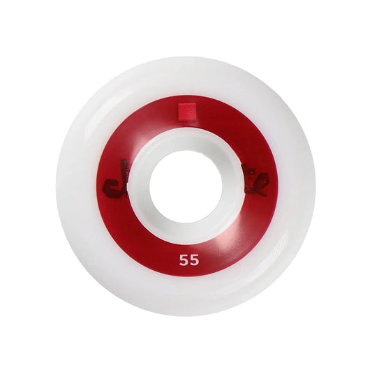 Chocolate | 55mm/99a OG Chunk Conical Wheels - White/Red