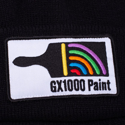 GX1000 | Paint Beanie - Black