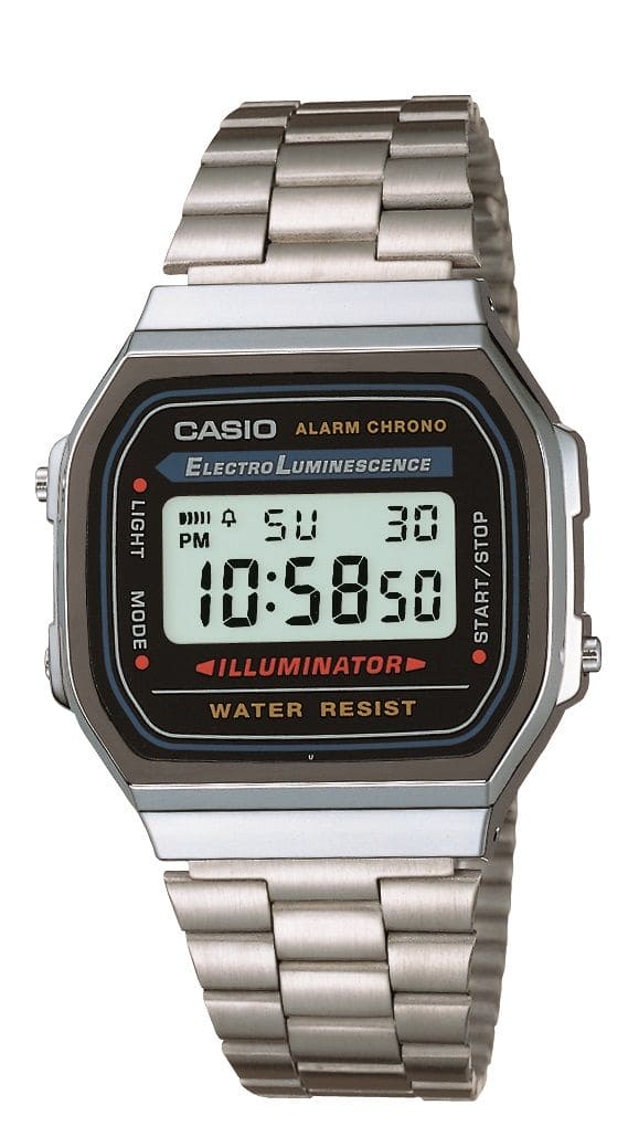 Casio | A168W-1 Watch - Silver