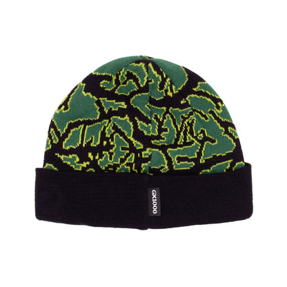 GX1000 | Argon Beanie - Black/Green