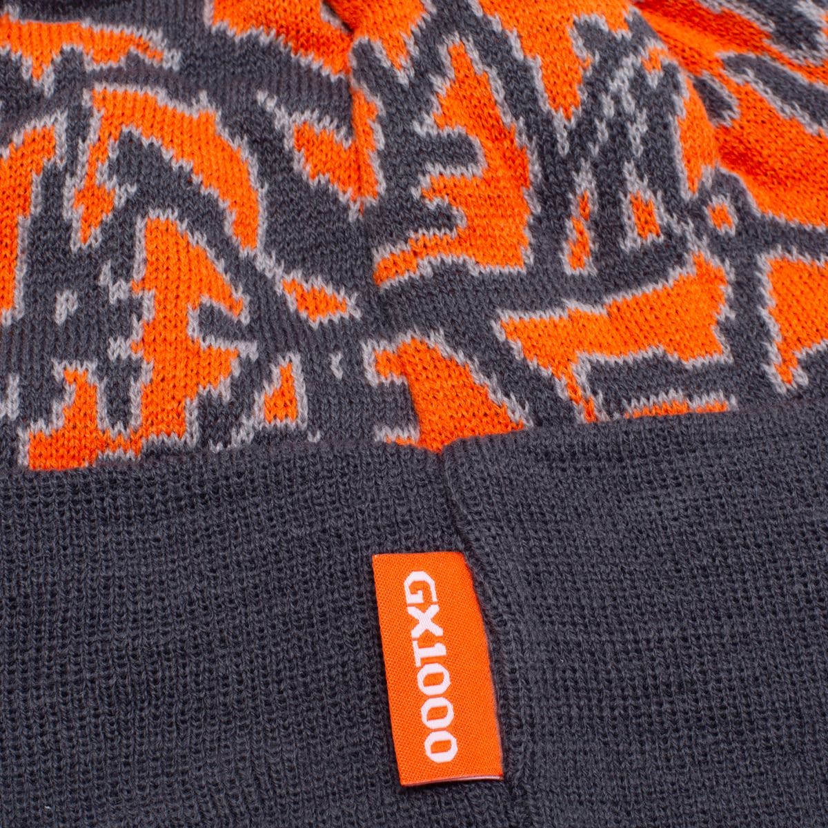 GX1000 | Argon Beanie - Grey/Orange
