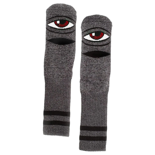 Toy Machine | Sect Eye Heather Crew Socks - Black