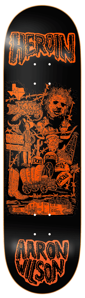 Heroin | 8.75" Aaron Wilson Allegory of Fear Deck