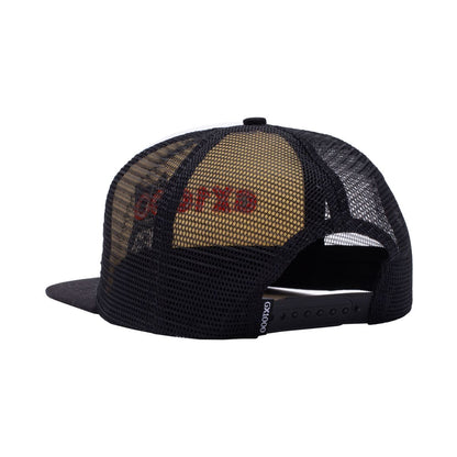 GX1000 | Owl Trucker Hat - Black/White