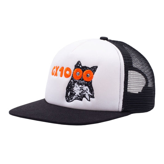 GX1000 | Owl Trucker Hat - Black/White