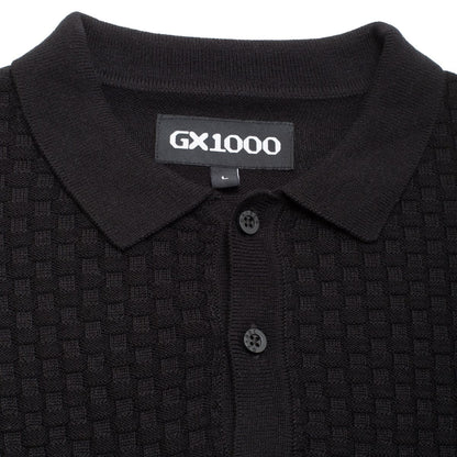 GX1000 | Polo Knit Shirt - Black