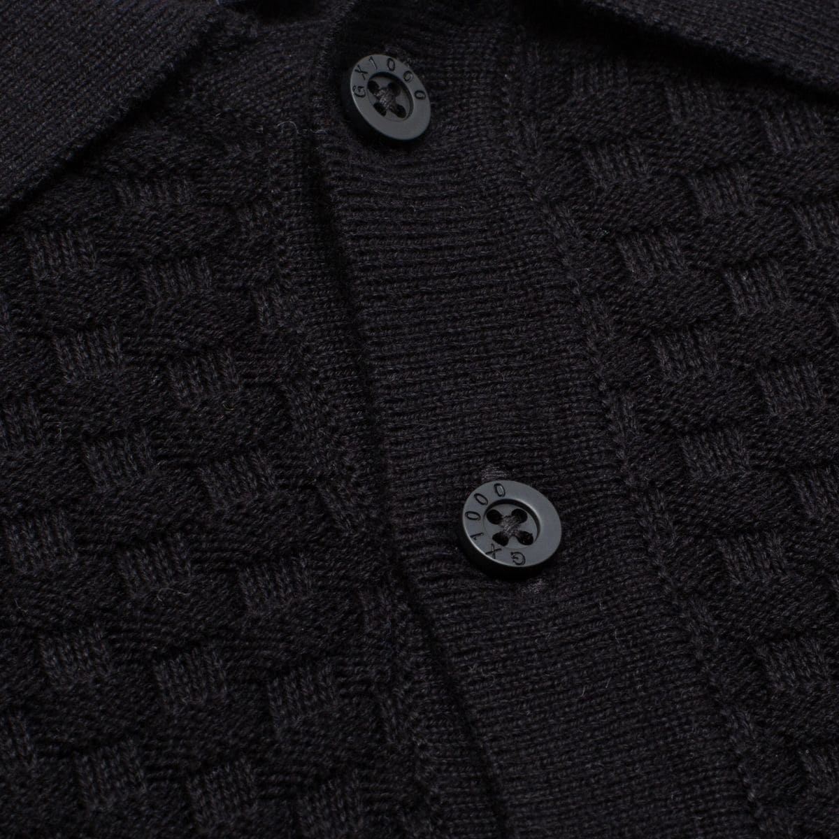 GX1000 | Polo Knit Shirt - Black