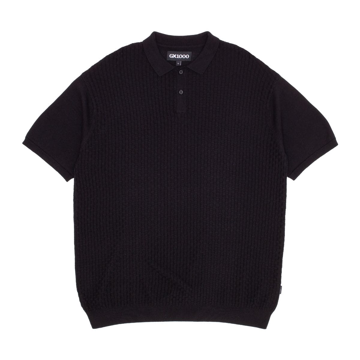 GX1000 | Polo Knit Shirt - Black