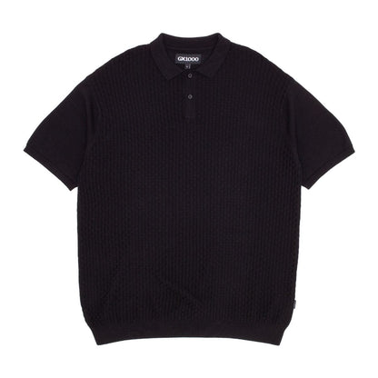 GX1000 | Polo Knit Shirt - Black
