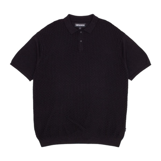 GX1000 | Polo Knit Shirt - Black