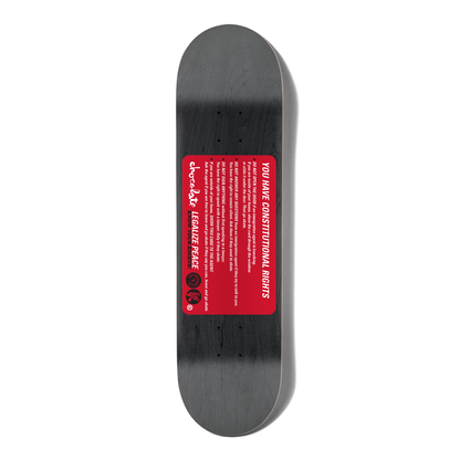 Chocolate | 8.4" Perez Know Your Rights Deck