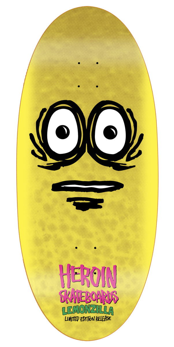 Heroin | 13.5" Lemonzilla Skateboard Deck