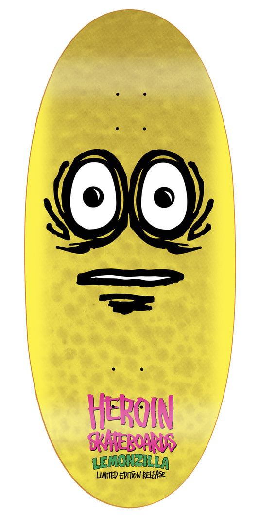 Heroin | 13.5" Lemonzilla Skateboard Deck