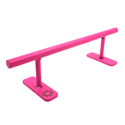 Slushcult | Flat Bar Fingerboard Rail - Pink