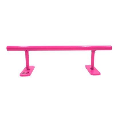 Slushcult | Flat Bar Fingerboard Rail - Pink