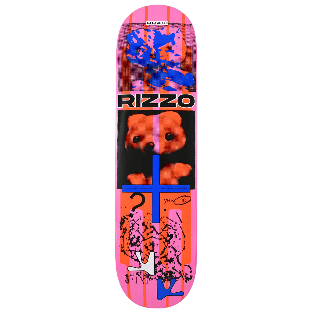 Quasi | 8.125" Rizzo Stuffie Skateboard Deck
