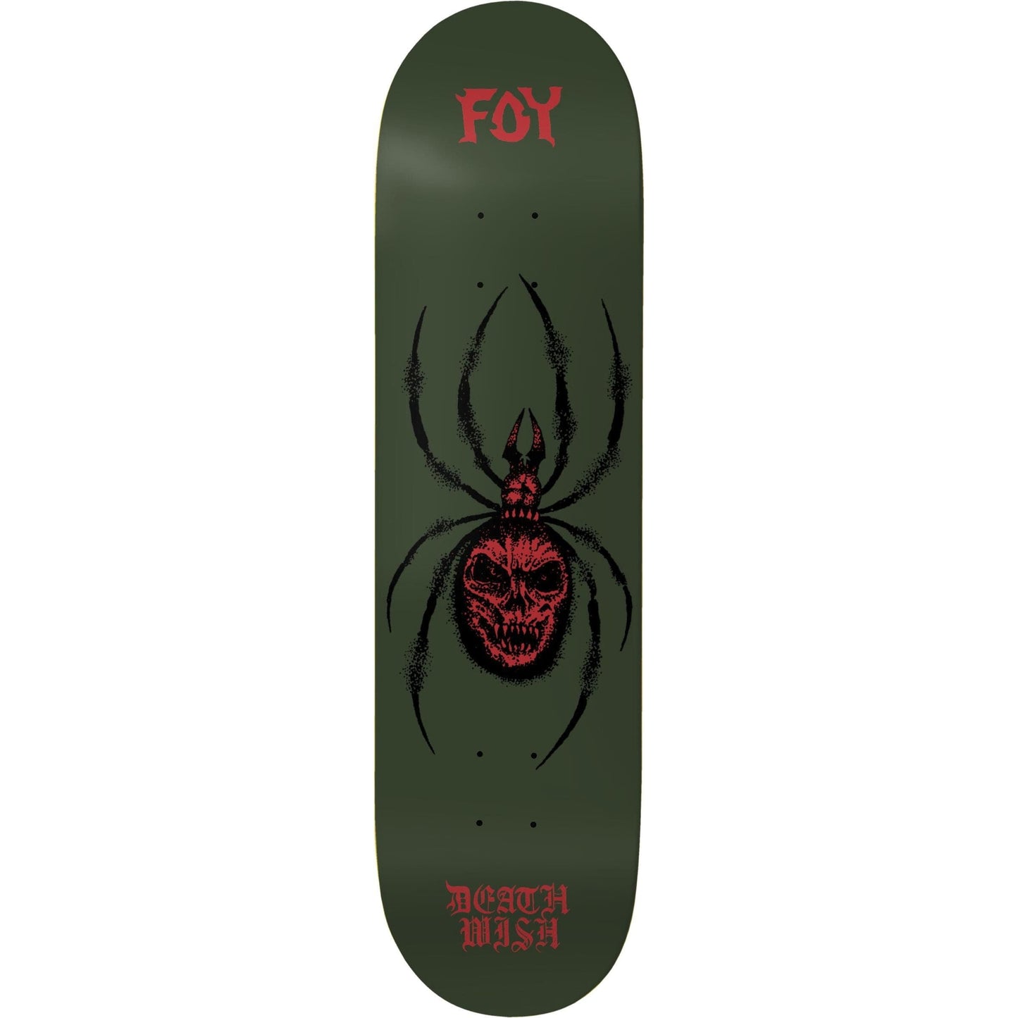 Deathwish | 8.0" Jamie Foy Aracnophobia Deck