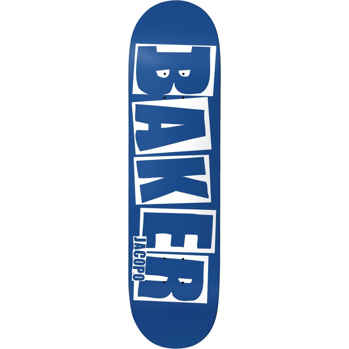 Baker | 8.25" Jacopo Brand Name Blue Deck