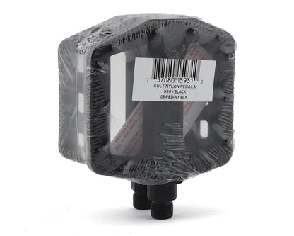 Cult | Nylon BMX Bike Pedals - Black