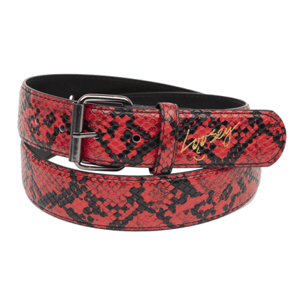 Loosey | Slither Belt - Red
