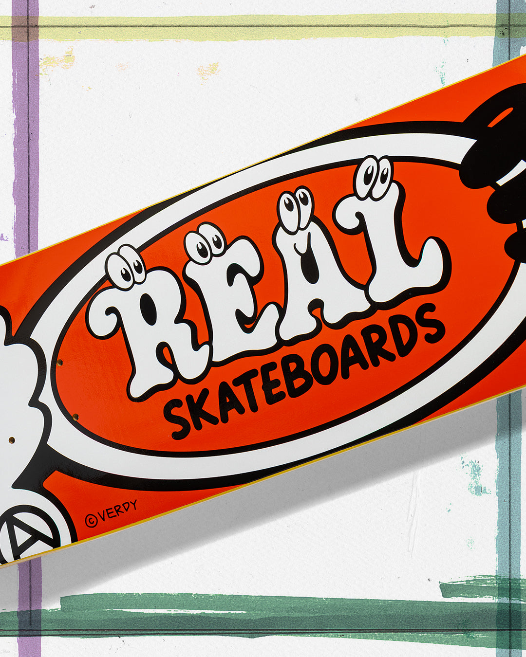 Real | 8.38" Verdy Oval Skateshop Day Skateboard Deck