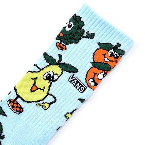 Vans Crew Socks Veggies Blue Glow