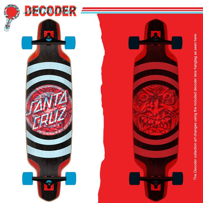 Santa Cruz | 9.5" Decoder Roskopp Drop Down Cruzer