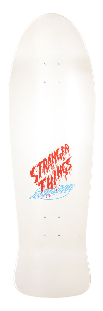 Santa Cruz | 10.1" Stranger Things Meek Slasher Eddie Reveal Deck (GLOW IN THE DARK)