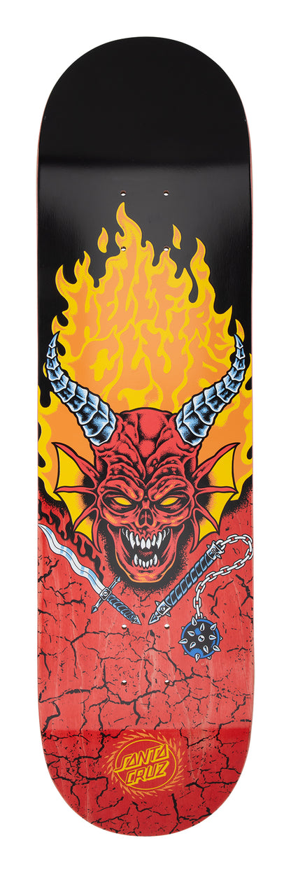 Santa Cruz | 8.25" Stranger Things Hellfire Club Deck (GLOW IN THE DARK)