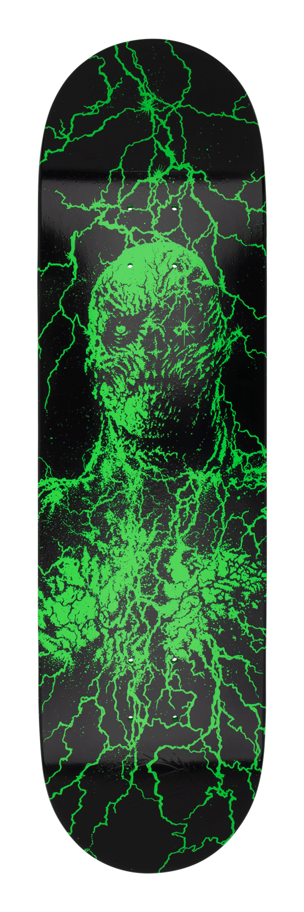 Santa Cruz | 8.5" Stranger Things Vecna Deck (GLOW IN THE DARK)