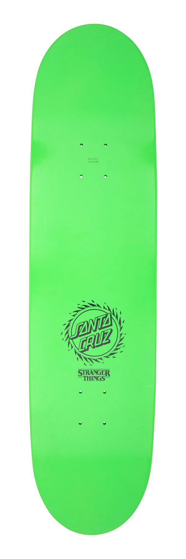 Santa Cruz | 8.5" Stranger Things Vecna Deck (GLOW IN THE DARK)