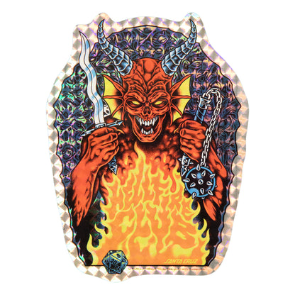 Santa Cruz | 10.7" Stranger Things Knox Hellfire Pit Deck (GLOW IN THE DARK)
