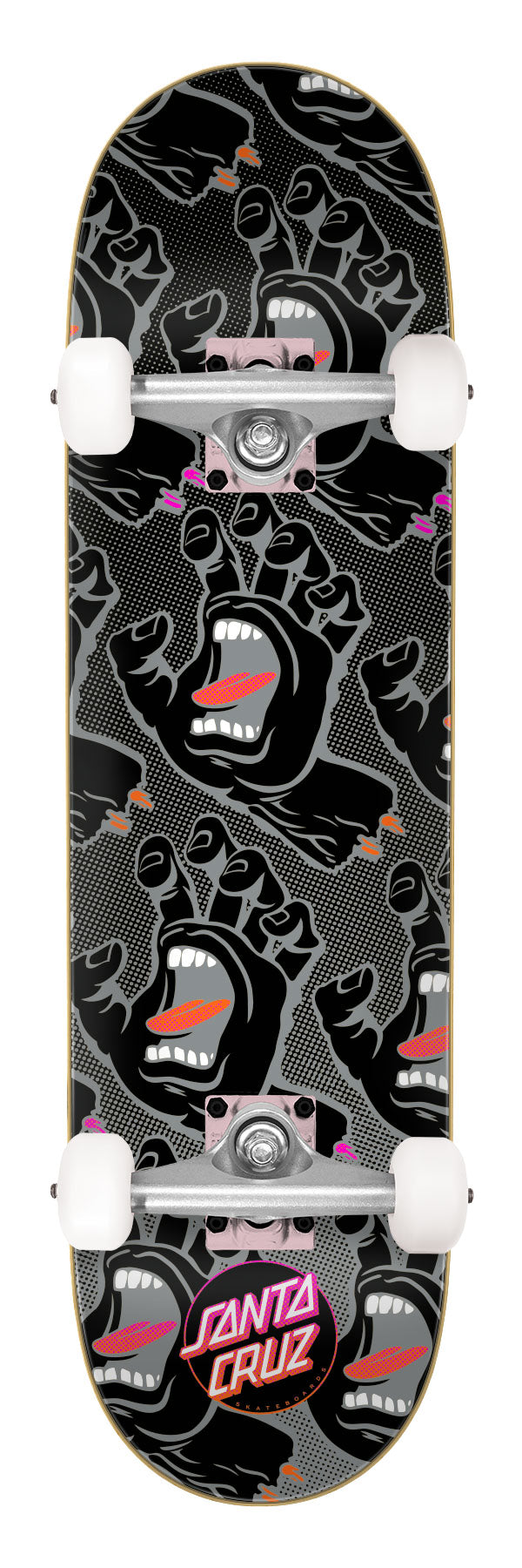 Santa Cruz | 8.5" Gardient Hands XLarge Skateboard Complete - Krux Trucks - Oj Wheels