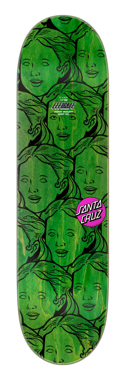 Santa Cruz | 8.0" Possessed Head FeelBase Skateboard Deck