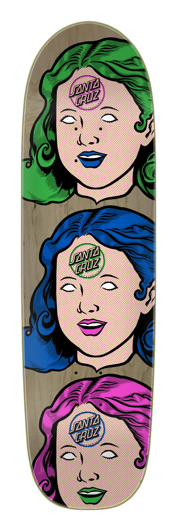 Santa Cruz | 8.5" Possessed Head FeelBase Skateboard Deck