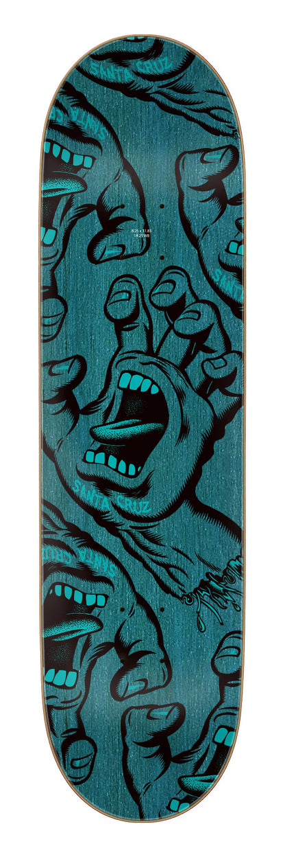 Santa Cruz | 8.25" Crowded Hand Skateboard Deck