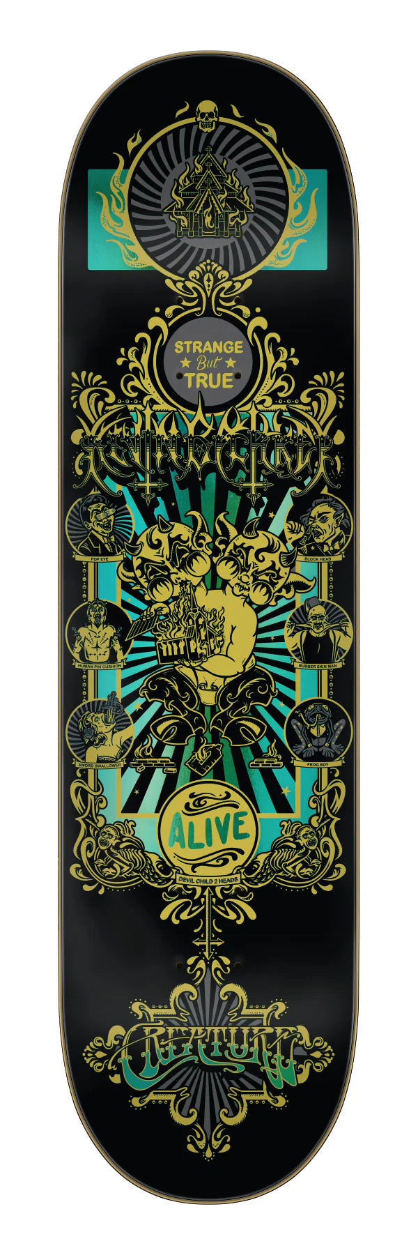 Creature | 8.25" Baekkel Sideshow Skateboard Deck