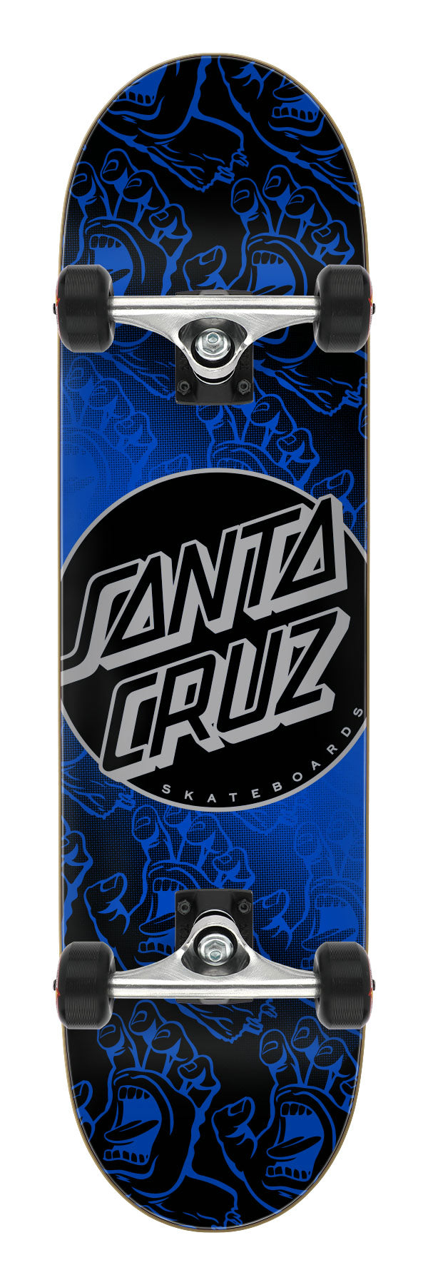 Santa Cruz | 8.25" Other Dot Hands Large Skateboard Complete - Krux Trucks - Oj Wheels