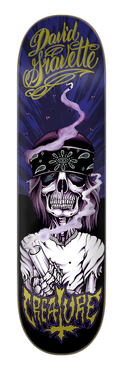 Creature | 8.3" David Gravette Hippie Skull 20th Skateboard Deck