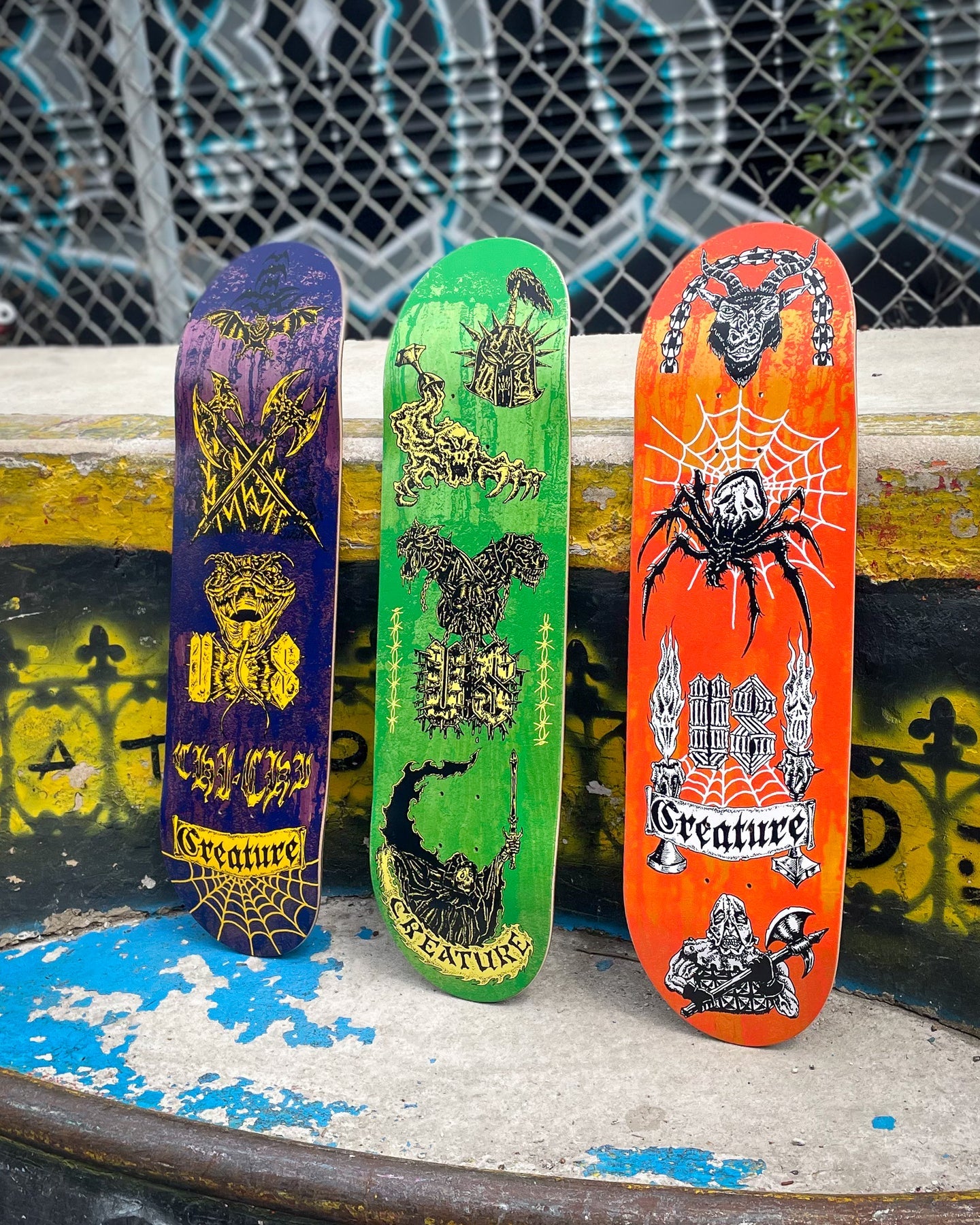 Creature | 8.5" Torres Creach Us Skateboard Deck