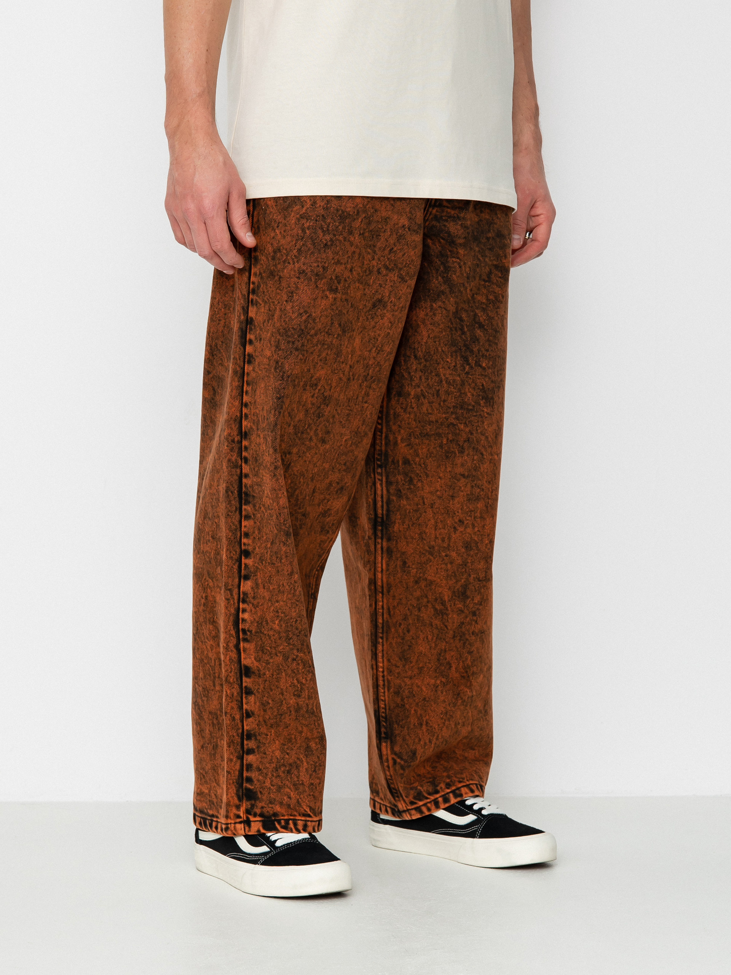 Vans | Covina 5-Pocket Baggy Denim Pant - Scarlet Ibis