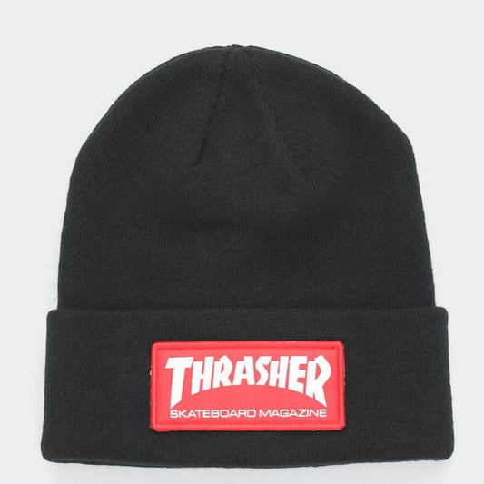 Thrasher | Skate Mag Patch Beanie Black