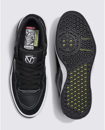 Vans | Rowan 2 - Black/Black Leather/White