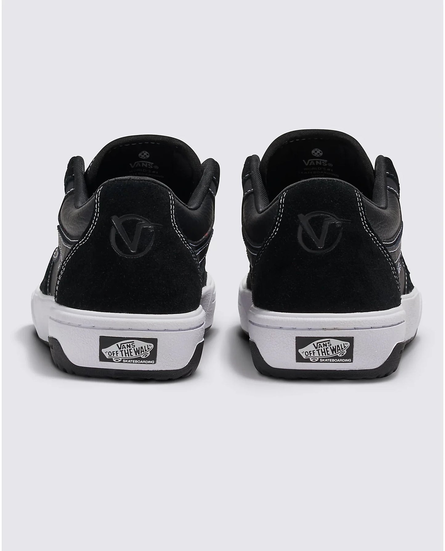 Vans | Rowan 2 - Black/Black Leather/White