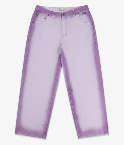 Dime | Classic Relaxed Denim Pants - Violet