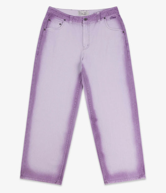 Dime | Classic Relaxed Denim Pants - Violet