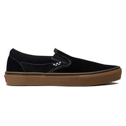 Vans | Skate Slip-On - Black/Gum/White