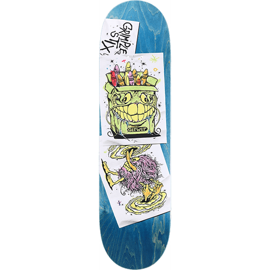 Anti-Hero | 8.38" Grimple Stix Gerwer Coloring Book